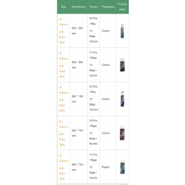 Trash Bags with Draw Tape